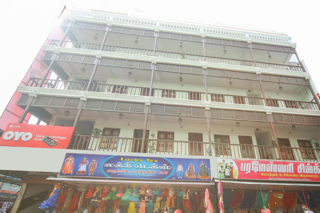 Oyo 23098 Ushama Heritage Guest House Pondicherry Exterior photo